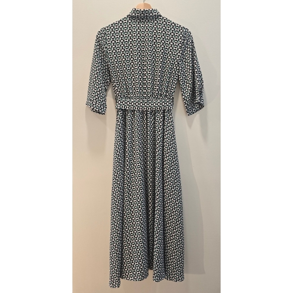 Geometric Patterned Midi Dress - Picture 2 of 7